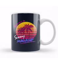 Welcome To Sunny Magaluf Kupa Bardak Porselen