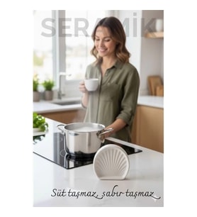 Mey İthalat® Süt Taşırmaz Seramik – Seramik Süt Taşı - Kaynamayı Önleyen Akıllı Mutfak Yardımcısı 72
