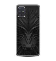 Samsung a71 A72 A73 A7 A9 2018 C7 C9 Kılıf Desenli Silikon Black Fox 1325