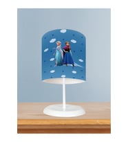 MEKTA HOME BEBEK VE ÇOCUK ODASI Seksekli ve Elsa Anna Desenli Abajur
