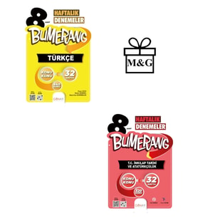 Bumerang 32’lik Haftalık LGS 8. Sınıf Türkçe ve İnkılap Denemeleri