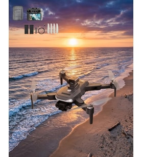 Akıllı Takip Özellikli 4K Drone Katlanabilir Tasarım Uzaktan Kontrollü Profesyonel Çekim Dronu