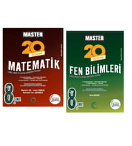 OKYANUS YAYINCILIK 8. Sınıf Master Matematik + Fen Bilimleri Denemesi (2 Kitap)