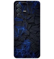 V23 5G (V2130) Uyumlu Kılıf Desen Baskılı Silikon Karmaşık Design STK:1874