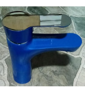 KERASUS SPACE SERİSİ - MİX LAVABO BATARYASI 40Ø MAVİ