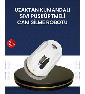 Çift Diskli Güvenli Otomatik Cam Silme Robotu
