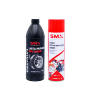 Susuz Motor Temizleme Spreyi 500 Ml + Lastik Parlatıcı 750 Ml