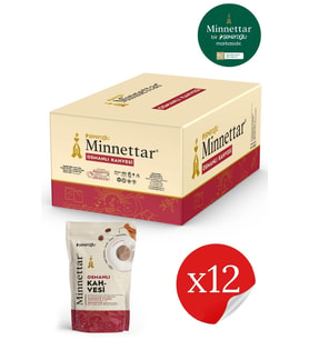 Minnettar Osmanlı Kahve 12 X 165 gr ( 12 Paket )