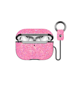 Onegif Airpods Pro 2 (2.nesil) Bright Simli Airpods Kapak - Pembe