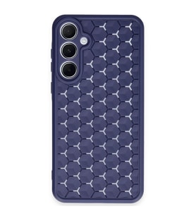 Samsung Galaxy A25 5g Kılıf Petek Silikon Kapak - Lacivert