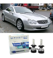 Mercedes SL R230 Led Xenon Uzun Far Ampulü H7 Access Yeni Seri Beyaz