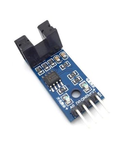 Motor Hız Sensör Modülü LM393 IR Optocoupler Slot Tip