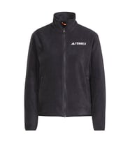 Adidas W MT ESS FZ FL Kadın Siyah Fermuarlı Polar JP0800