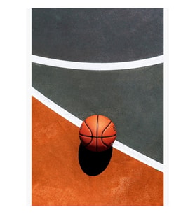 Basketbol, Çember, Basketbol Taraftarı Tablo Ahşap Poster Dekoratif
