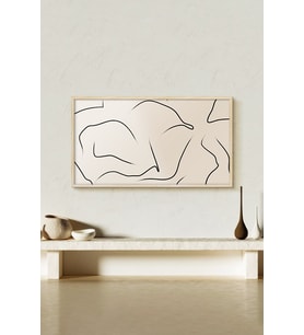 Çerçeveli Tablo Modern Sanatsal  Dekorasyon Ev Dekoru Tekli Çerçeve Abstract ÖZC-397-20X20