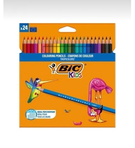 BIC Kids Tropicolors 24’lü Kuru Boya Kalem Seti