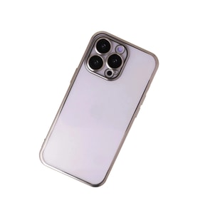 İphone 14 Pro Max Kılıf  Lensli  - Gold