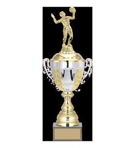 ODAK KUPA - Figürlü Kupalar - Voleybol Kadın Figürlü Kupalar FG-087 B - 46 cm