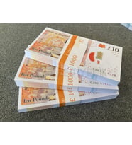 YENİ 300 ADET 10 STERLİN GEÇERSİZ EĞLENCE OYUN ŞAKA  DÜĞÜN PARASI POUND