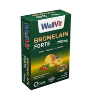 WellVit Bromelain Forte 30 Tablet (Renksiz)
