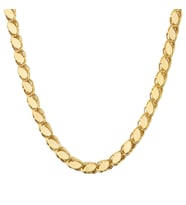 14 Ayar 50 cm Pullu Altın Zincir Kolye 4,13 gr