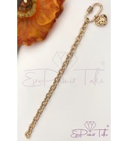 Gold Rose Renk Zirkon Taşlı Çelik Bileklik