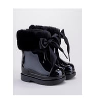 İgor W10258-002 BIMBI SOFT Kız Çocuk Bot Siyah 22-28