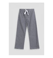 Kadın Puandtiyeli Gri Polar Pijama Altı