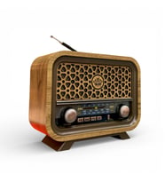 Nostaljik Ahşap Görünüm Radyo,Bluetooth Özellikli Trend Nostalji Radyo