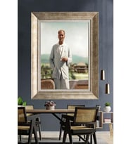 Gümüş Çerçeveli Atatürk Tablo ds54