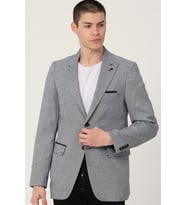 C9058 DEWBERRY ERKEK CEKET-GRİ