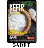 DERMAL 5 ADET Superfood Kefir Yüz Maskesi I  Gözenek Bakımı Yapan ve Canlandıran