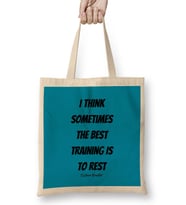 Cristiano Ronaldo Quotes Art Gift Vintage Retro Style Bez Çanta Uzun Saplı