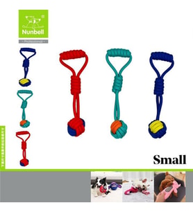 Nunbell Köpek Diş İpi Tutmalı Ufak