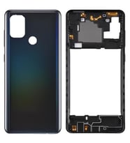 Samsung Galaxy A21S - SM-A217F FULL Kasa Arka Kapak Takım SİYAH