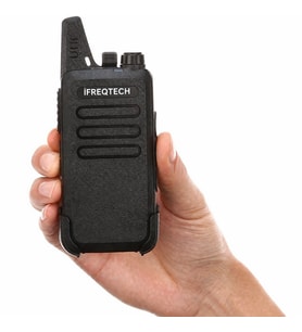 İFREQTECH AP-100 PMR El Telsizi Tekli Set  Şarjlı Uzun Menzil Telsiz