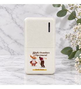 Halk Oyunları Öğretmenine İsme Özel Powerbank