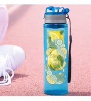 BK Gift Detoks Tasarımlı Süzgeç Hazneli Suluk 500 ml -8, BPA İçermeyen Detoks Matara