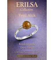 Sertifikalı Kronik Yorgunluk Enerji Yüzüğü – Yeşil Akik Ayarlanabilir İnce Kasa Yengeç Terazi Burcu (Çok Renkli)