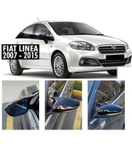 Fiat Linea Uyumlu (2007-2015) Batman Yarasa Ayna Kapağı (Parlak Siyah)