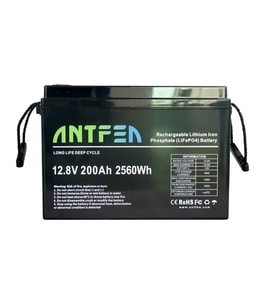 Antfea 12.8V200Ah ABS Lityum Akü LiFePo4