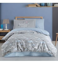 Hobby Daisy Gri - Poplin Studio Nevresim Takımı