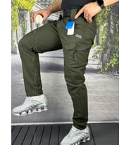 Taktikal outdoor kargocep içipolarlı 7cepli softjel sıvı ve rüzgar geçirmez kışlıkcargoceppantolon (Haki)