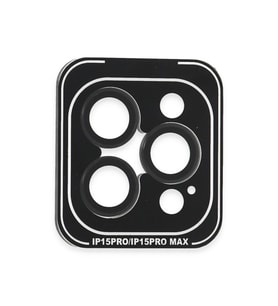 Joko  İphone 15 Pro Max Pvd Metal Kamera Lens - Siyah