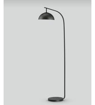MYLİGHTS  RETRO RUSTİK VİNTAGE METAL LAMBADER KÖŞE LAMBASI YERDEN AYDINLATMA 180 CM (Siyah)