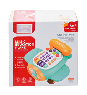 668-107 MUSICAL EDUCATIONAL PLANE