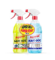 ASPEROX 1+1 LT SARI GÜÇ+MAVİ GÜÇ SPREY SHRİNK
