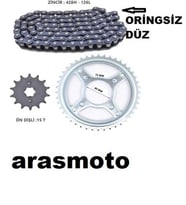 Honda Cbf 150 Oringsiz Zincir Dişli Seti Kaliteli 2007-17 _Supermoto (Renksiz)