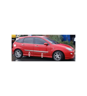 Ford Focus 1 Yan Kapı Çıtası 4 Kapı Krom Hb / Sd 1998 - 2005