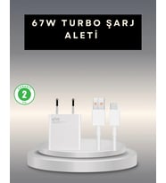67 Watt Type C Şarj Adaptörü Poco X3 X4 X5 Pro Uyumlu